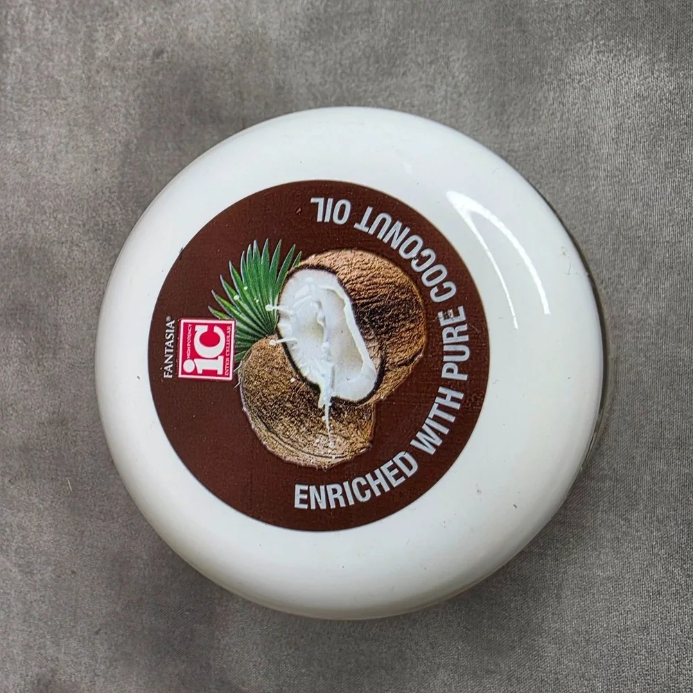 Fantasia IC Hair Polisher Coconut Styling Gel w/Pure Coconut Oil 16 oz